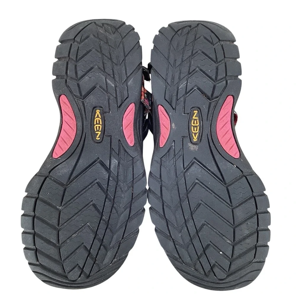 KEEN Zerraport II Flower Print Trail Hiking Closed Toe Sandal Women's Size 10 - Picture 5 of 7